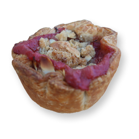 Strawberry Pie with Almond Struessel