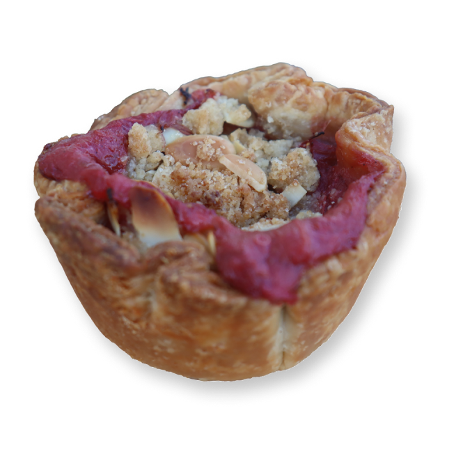 Strawberry Pie with Almond Struessel
